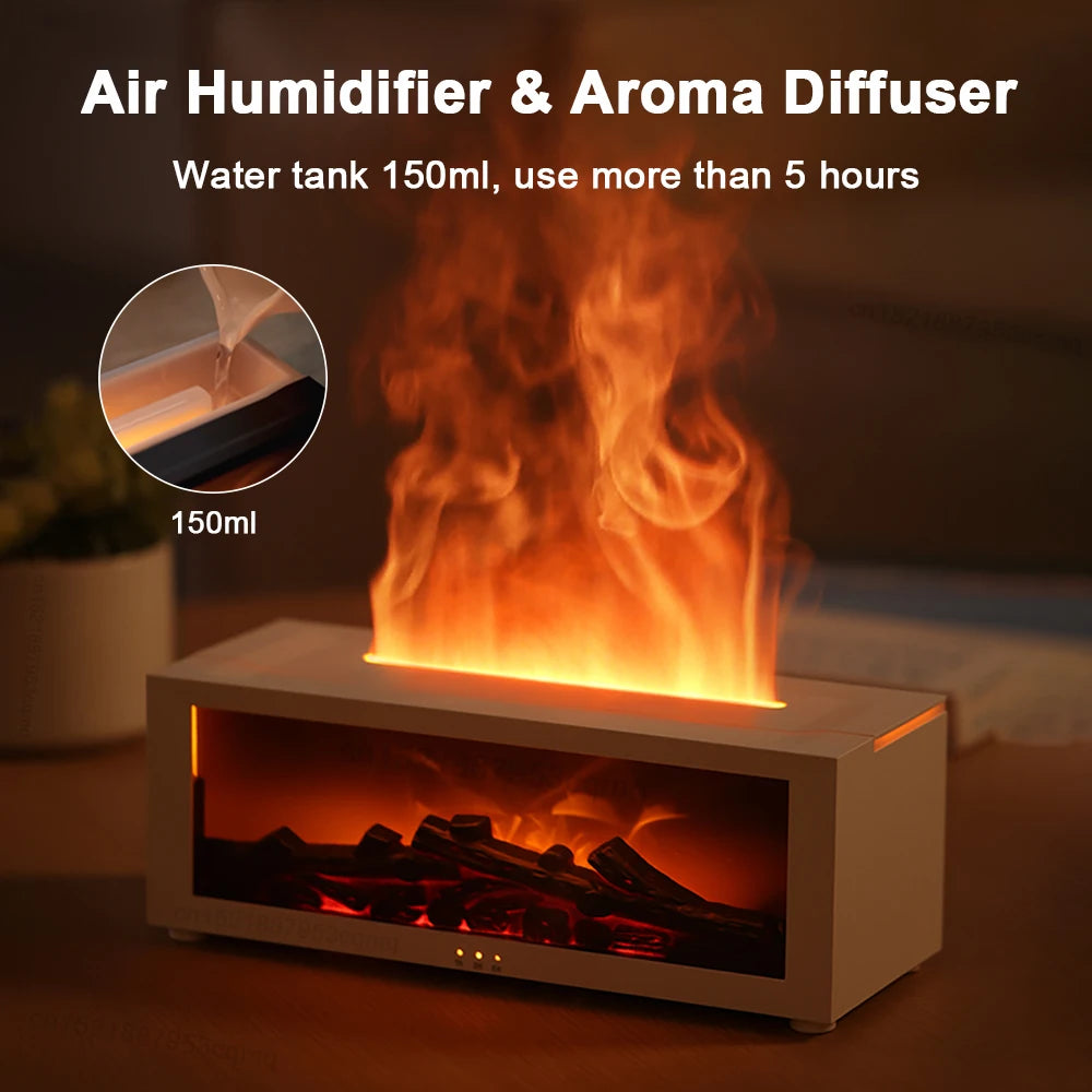 Myluxmixt ™ , Aroma Humidifier flame